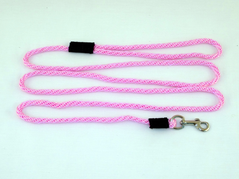 P10406hotpink Small Dog Snap Leash 0.25 In. Diameter By 6 Ft. - Hot Pink