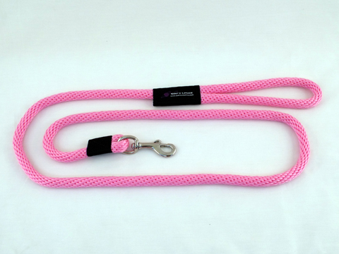 P10808hotpink Dog Snap Leash 0.5 In. Diameter By 8 Ft. - Hot Pink