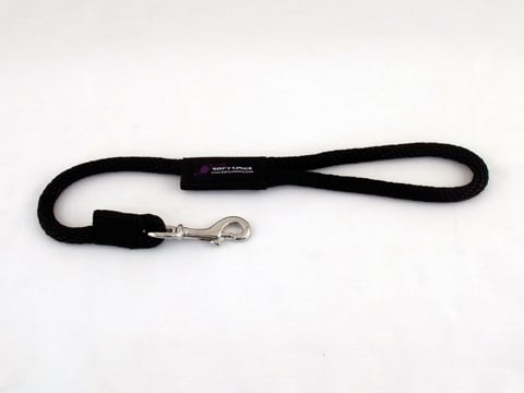 P10802black Dog Snap Leash 0.5 In. Diameter By 2 Ft. - Black