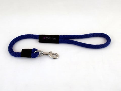 P10802royalblue Dog Snap Leash 0.5 In. Diameter By 2 Ft. - Royal Blue