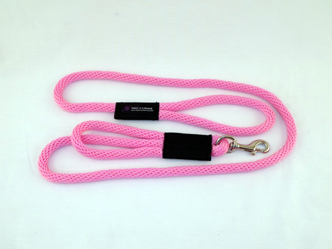 Pss10808hotpink 2 Handled Sidewalk Safety Dog Snap Leash 0.5 In. Diameter By 8 Ft. - Hot Pink