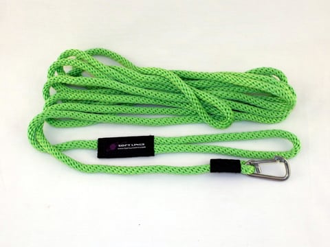 Psw10620limegreen Floating Dog Swim Snap Leashes 0.37 In. Diameter By 20 Ft. - Lime Green