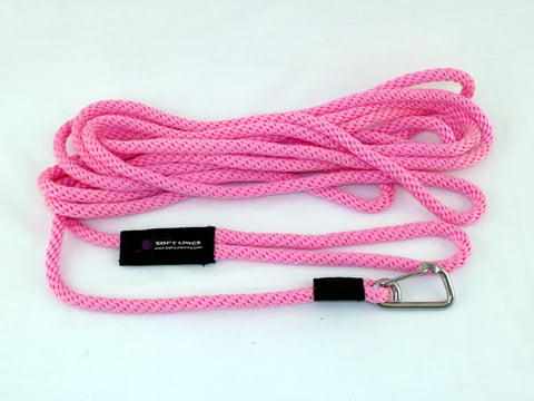 Psw10830hotpink Floating Dog Swim Snap Leashes 0.5 In. Diameter By 30 Ft. - Hot Pink
