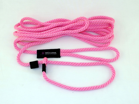 Psw20420hotpink Floating Dog Swim Slip Leashes 0.25 In. Diameter By 20 Ft. - Hot Pink