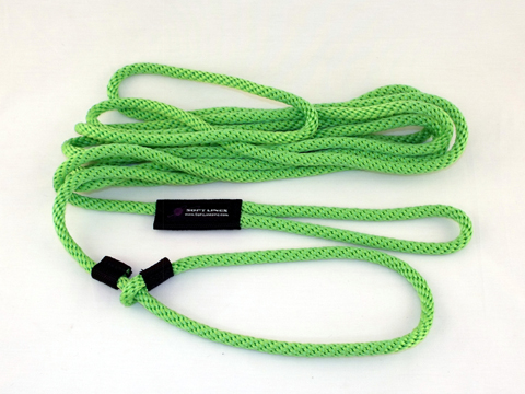 Psw20650limegreen Floating Dog Swim Slip Leashes 0.37 In. Diameter By 50 Ft. - Lime Green