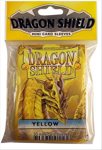 Dsh87 Dragonshields, Mini Yellow