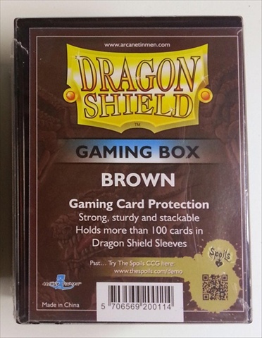 Dsh93 Dragonshield Deck Box - Brown