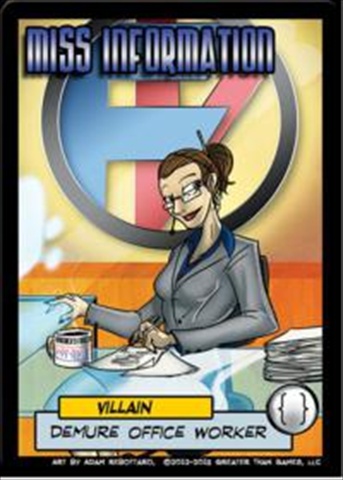 Misi Sentinels Of The Multiverse - Miss Information Mini-expansion