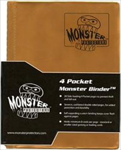 4PMGO Binder 4 Pocket Monster - Matte Gold