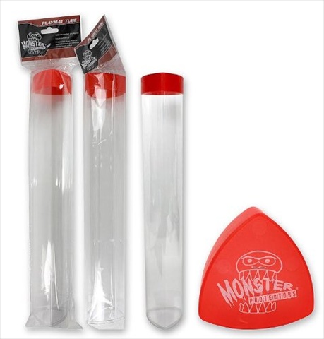 Mttbered Play Mat Tube - Prism Monster Red