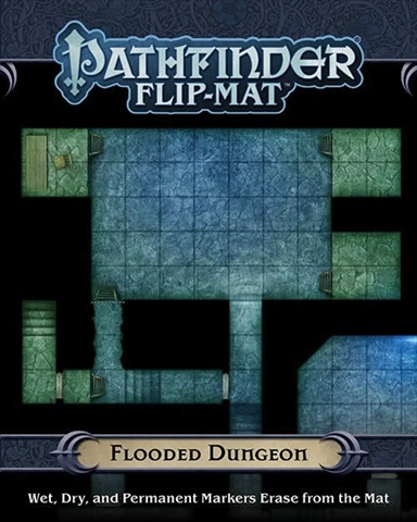 30063 Pathfinder Flip-mat - Flooded Dungeon