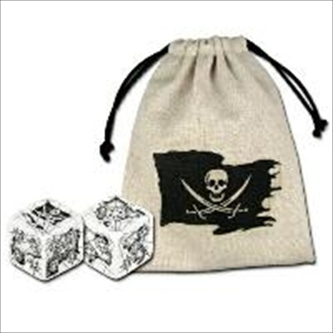 Q-workshop Spir02 Pirate Dice Set 2 & Bag