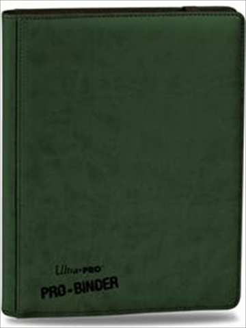84196 Premium 9-pocket Green Binder