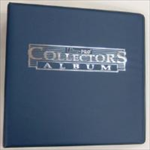 Rpjn8-2 3 In. Binder 9 Pocket Album Collectors, Blue