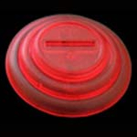 47 40mm. Red Translucent Bases - 5