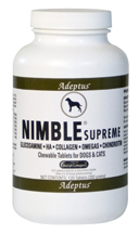Adeptus Solid Wood Nutrition 20205 Nimble Supreme For Pets 6.6 Oz. 60 Tablets