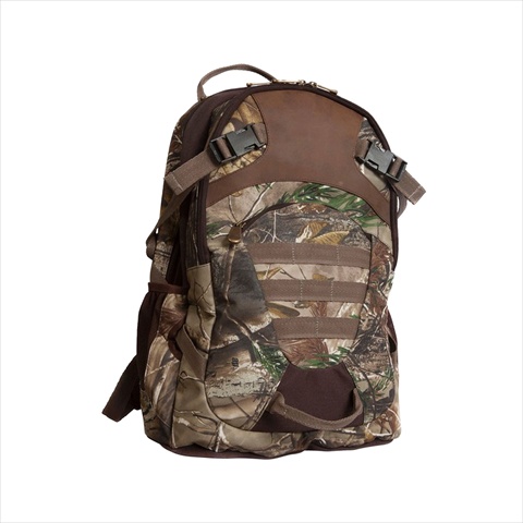 Cm202p 19 In. Realtree Collection Water Resistant Backpack, Camouflage