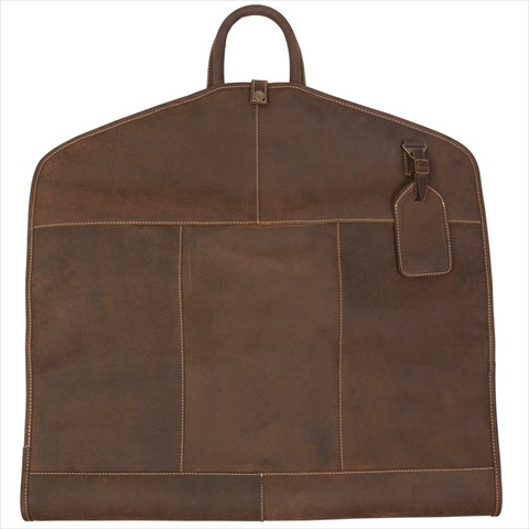 Cs602-44 Turtle Creek Leather Garment Sleeve, Distressed Brown
