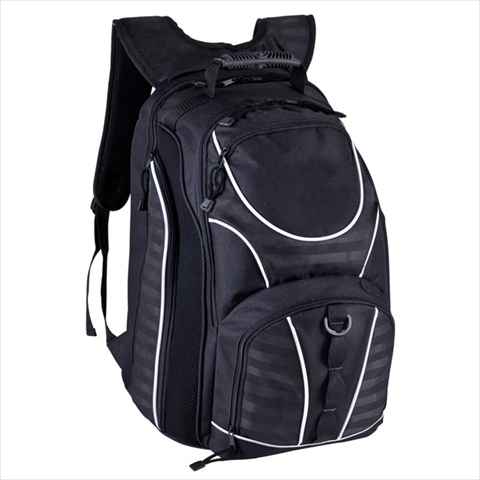G8363-blk 17 In. Checkpoint Friendly Laptop Backpack, Black