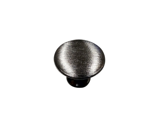 C5002ff Vintage American Knob 1.12 In. Diameter Texture Brush Satin Nickel
