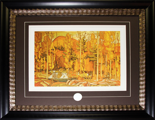 Autumn Decoration - 1931 Canada Art Frame