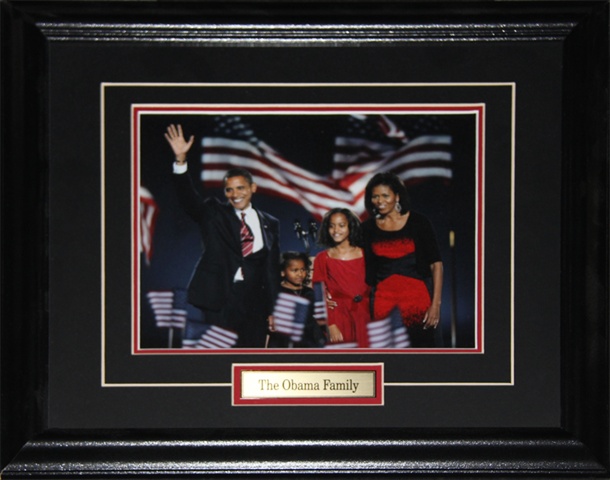 Barack Obama Family 8x10 Frame