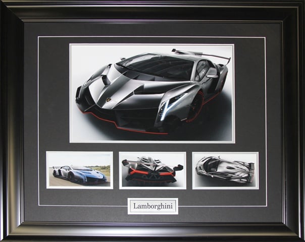 Lamborghini 4 Photograph Frame