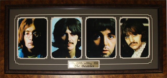 The Beatles John Lennon George Harrison Paul Mccartney Ringo Starr Frame