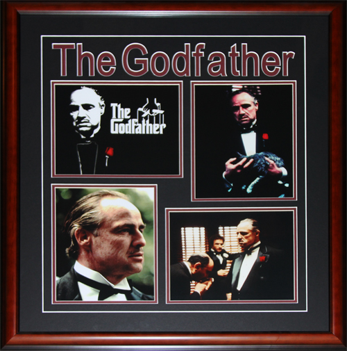The Godfather Marlon Brando 4 Photograph Frame