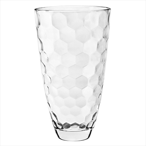 E64654-us Honey 12 In. High Quality Glass Vase