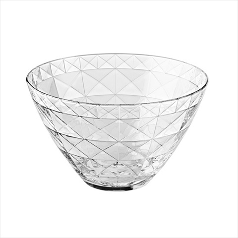 E65248-us Carre 10 In. High Quality Glass Bowl