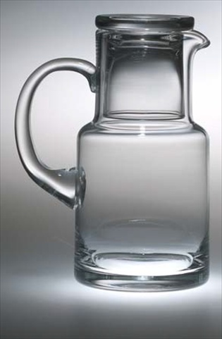 T-104 Classic Clear 28 Oz. High Quality Glass Pitcher With Glass
