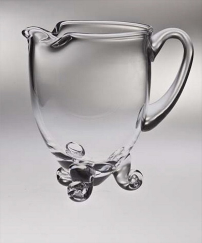 Classic Clear 80 Oz. High Quality Glass Footed Pitcher