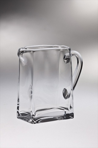 Classic Clear 32 Oz. High Quality Glass Rectangular Pitcher