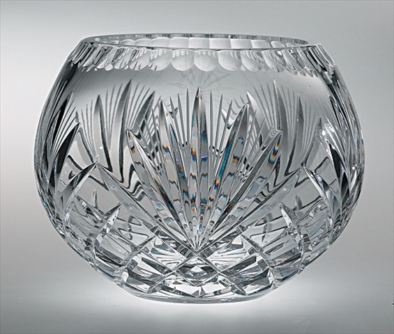 Majestic 12 In. Crystal Rose Bowl