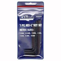 69205 Hex-l & Torx Key Set Metric - 7 Piece