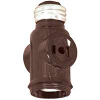 Cooper Wiring 715b-box Keyless Bakelite Lamp Holder Socket