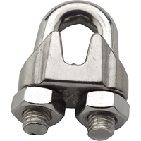 850859 Wire Cable Clamp, Stainless Steel - .38 In.