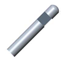 4052791 Straight Carbide Tipped Shank .25 X .25 In.