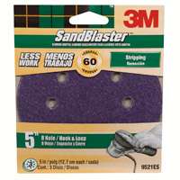 1043819 60 Grit Sanding Disc 5 In. 8 Hole, Pack 3