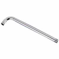 6002059 Shower Arm Right Angle, Chrome 12 In.