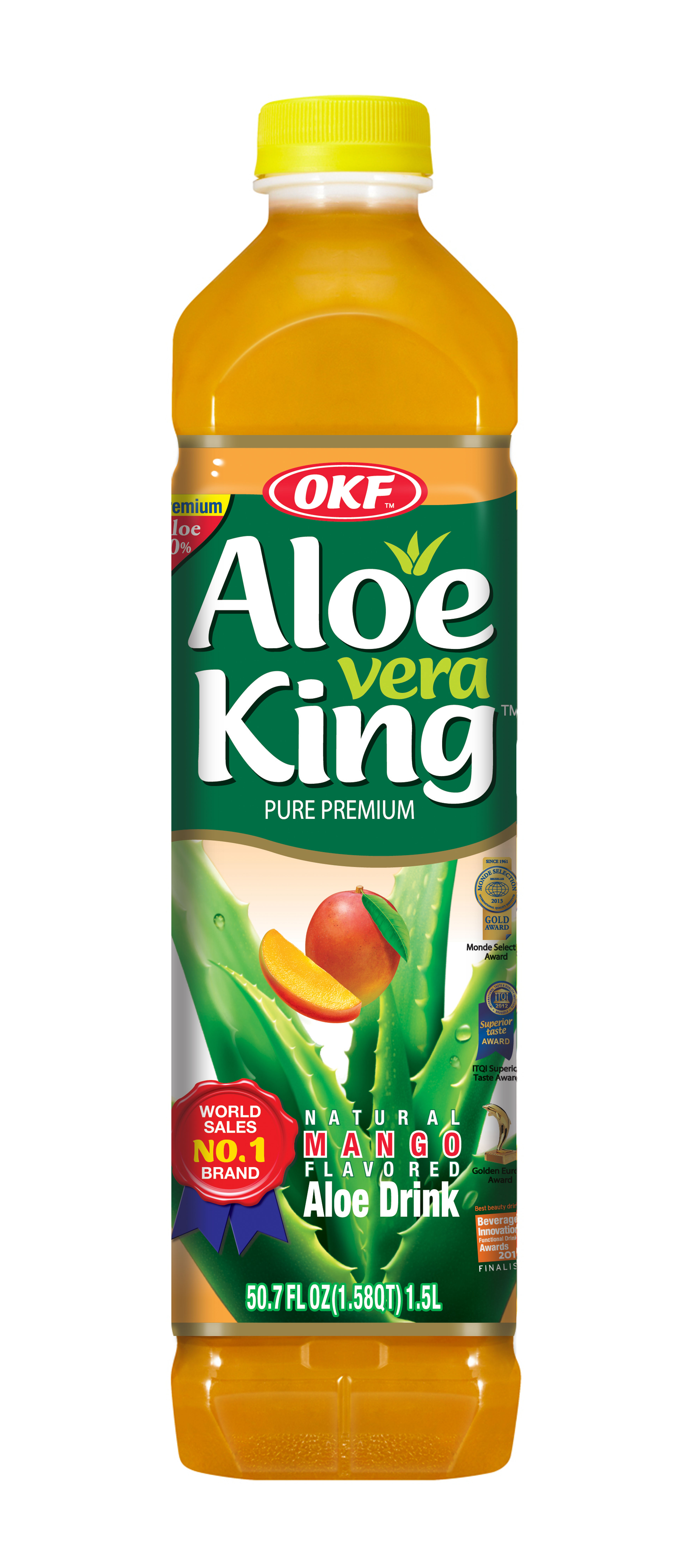 Avk020 Aloe King Mango, 1.5 Liter - Case Of 12