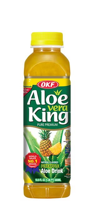 Avk330 Aloe King Pineapple, 500 Ml. - Case Of 20