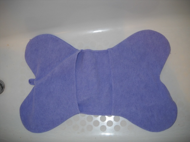 Small Purple Bark Towel