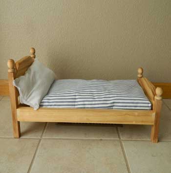 Doll Bed White