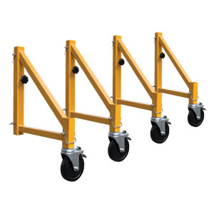 I-ciso4 Outriggers With Casters For I-cisc - Set Of 4