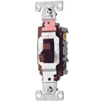 Cooper Wiring Cs320b 3 Way Toggle Light Switch, 20a - Brown