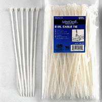 Cv200s-1003l 8 In. Cable Tie 40 Lb 100 Piece, Clear