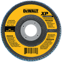 UPC 028877310480 product image for DW8312 4.5 x 0.63-11 60 Grit Flap Wheel | upcitemdb.com