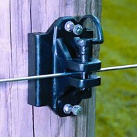 Iwtp Lb-fs Insulator Tpost Pin-lock, Black